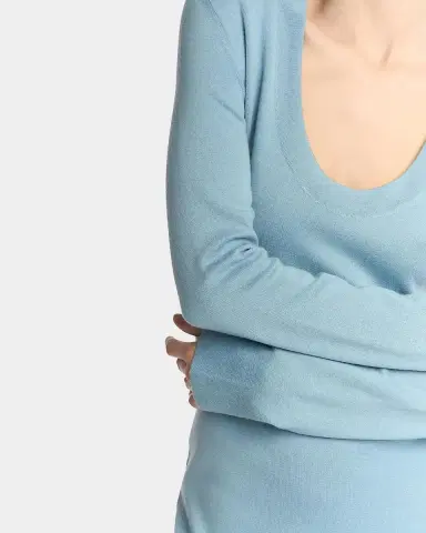 Malo Cashmere Sheer Panel Sweaterdress | Thumbnail 5 Malo Cashmere Sheer Panel Sweaterdress | Thumbnail 5