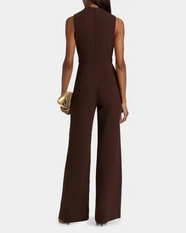 BLACK HALO Corrine High-Neck Sleeveless Jumpsuit | Thumbnail 3 BLACK HALO Corrine High-Neck Sleeveless Jumpsuit | Thumbnail 3