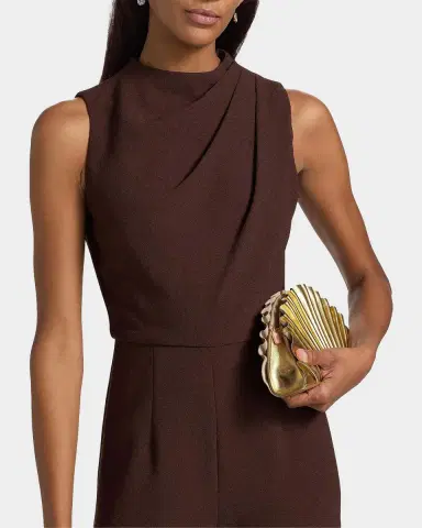 BLACK HALO Corrine High-Neck Sleeveless Jumpsuit | Thumbnail 5 BLACK HALO Corrine High-Neck Sleeveless Jumpsuit | Thumbnail 5