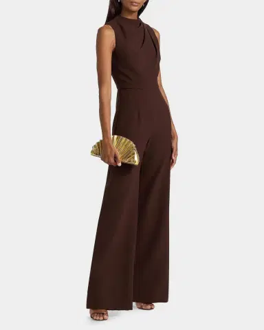 BLACK HALO Corrine High-Neck Sleeveless Jumpsuit | Thumbnail 7 BLACK HALO Corrine High-Neck Sleeveless Jumpsuit | Thumbnail 7