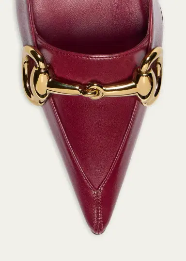 Gucci 75mm Boulevard Leather Pumps | Thumbnail 3 Gucci 75mm Boulevard Leather Pumps | Thumbnail 3