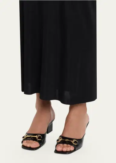 Gucci 55mm Signora Leather Mules | Thumbnail 2 Gucci 55mm Signora Leather Mules | Thumbnail 2