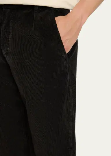The Row Men's Paulo Mid-Rise Wide-Leg Corduroy Pants | Thumbnail 5 The Row Men's Paulo Mid-Rise Wide-Leg Corduroy Pants | Thumbnail 5