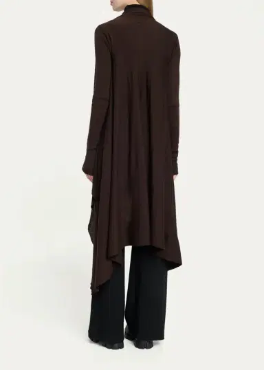 Rick Owens Wool Knit Long Wrap Cardigan | Thumbnail 3 Rick Owens Wool Knit Long Wrap Cardigan | Thumbnail 3