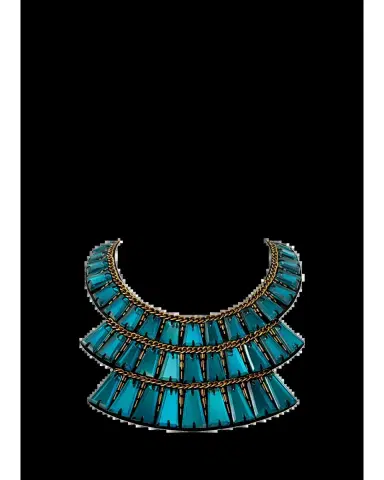 RANJANA KHAN Fiora Goldtone Glass Crystal Bib Necklace | Thumbnail 2 RANJANA KHAN Fiora Goldtone Glass Crystal Bib Necklace | Thumbnail 2