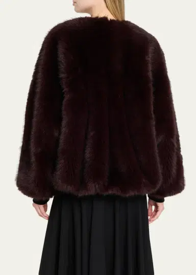 3.1 Phillip Lim Faux Fur Blouson Jacket | Thumbnail 3 3.1 Phillip Lim Faux Fur Blouson Jacket | Thumbnail 3