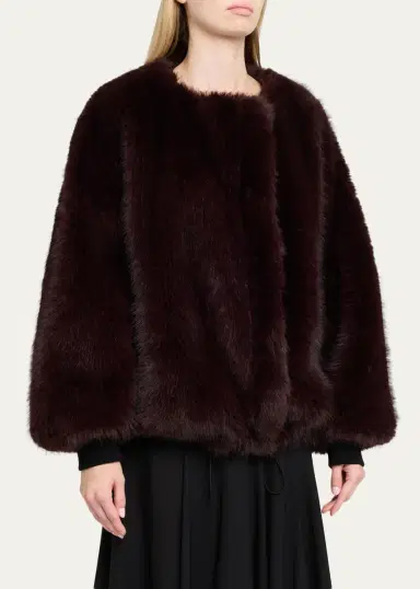 3.1 Phillip Lim Faux Fur Blouson Jacket | Thumbnail 4 3.1 Phillip Lim Faux Fur Blouson Jacket | Thumbnail 4