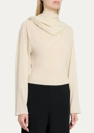 Rick Owens Wool Knit Scarf Top | Thumbnail 4 Rick Owens Wool Knit Scarf Top | Thumbnail 4