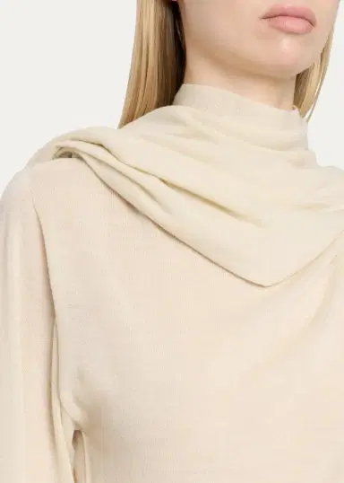 Rick Owens Wool Knit Scarf Top | Thumbnail 5 Rick Owens Wool Knit Scarf Top | Thumbnail 5