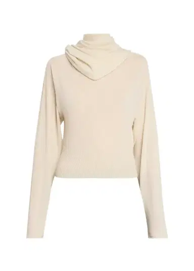 Rick Owens Wool Knit Scarf Top | Thumbnail 1 Rick Owens Wool Knit Scarf Top | Thumbnail 1