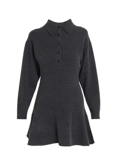 3.1 Phillip Lim Wool-Blend Polo Mini Dress | Thumbnail 1 3.1 Phillip Lim Wool-Blend Polo Mini Dress | Thumbnail 1