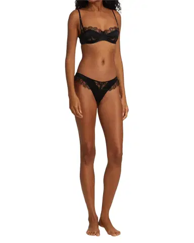Kiki de Montparnasse Low-Rise Lace-Inset Stretch Silk Thong | Thumbnail 7 Kiki de Montparnasse Low-Rise Lace-Inset Stretch Silk Thong | Thumbnail 7