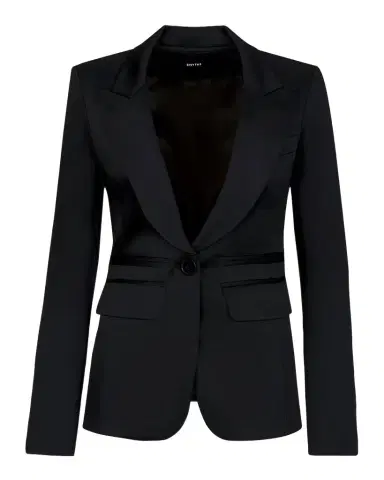 SMYTHE Tuxedo Peak-Lapel Stretch Blazer | Thumbnail 1 SMYTHE Tuxedo Peak-Lapel Stretch Blazer | Thumbnail 1