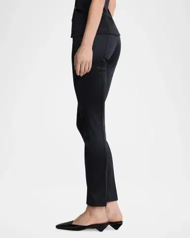 SMYTHE Cropped Tuxedo Cigarette Pants | Thumbnail 3 SMYTHE Cropped Tuxedo Cigarette Pants | Thumbnail 3