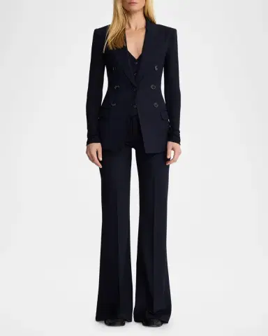 SMYTHE Not A DB Blazer with Jersey Sleeves | Thumbnail 2 SMYTHE Not A DB Blazer with Jersey Sleeves | Thumbnail 2