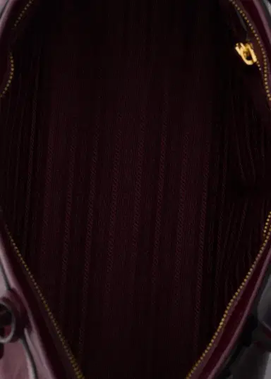 Prada Bonnie Glossy Leather Tote Bag | Thumbnail 4 Prada Bonnie Glossy Leather Tote Bag | Thumbnail 4