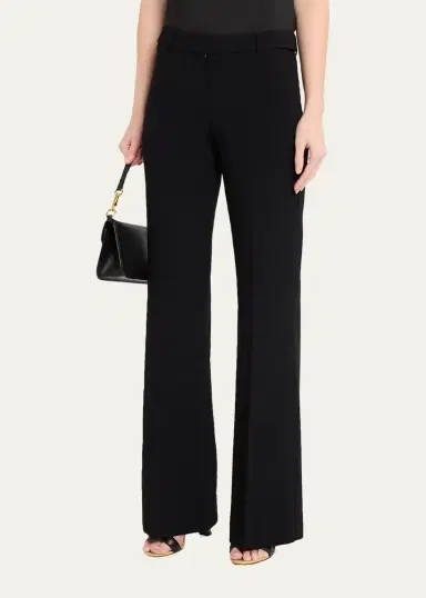 Kobi Halperin Cecilia Crepe Bootcut Pants | Thumbnail 4 Kobi Halperin Cecilia Crepe Bootcut Pants | Thumbnail 4