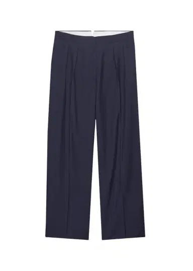 Prada Pleated Mohair-Wool Pants | Thumbnail 1 Prada Pleated Mohair-Wool Pants | Thumbnail 1