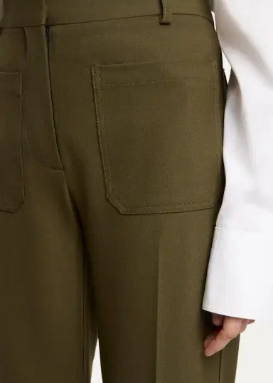 Victoria Beckham Alina Patch Pocket Wide-Leg Trousers | Thumbnail 5 Victoria Beckham Alina Patch Pocket Wide-Leg Trousers | Thumbnail 5