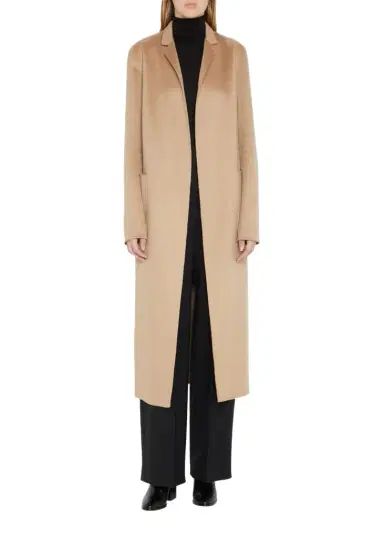Adam Lippes Zibelline Open-Front Cashmere Midi Coat | Thumbnail 1 Adam Lippes Zibelline Open-Front Cashmere Midi Coat | Thumbnail 1
