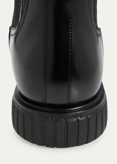 Ferragamo Men's Santo Leather Rubber-Sole Chelsea Boots | Thumbnail 3 Ferragamo Men's Santo Leather Rubber-Sole Chelsea Boots | Thumbnail 3