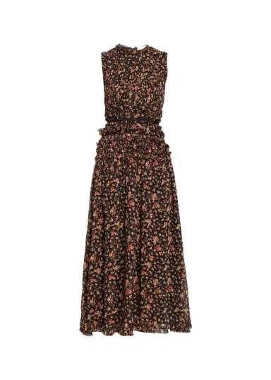 Ulla Johnson Etta Sleeveless Silk Maxi Dress | Thumbnail 1 Ulla Johnson Etta Sleeveless Silk Maxi Dress | Thumbnail 1