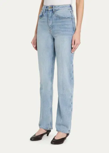 OSSOU Noon High-Rise Straight Jeans | Thumbnail 4 OSSOU Noon High-Rise Straight Jeans | Thumbnail 4