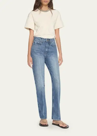 OSSOU Noon High-Rise Straight Jeans | Thumbnail 6 OSSOU Noon High-Rise Straight Jeans | Thumbnail 6