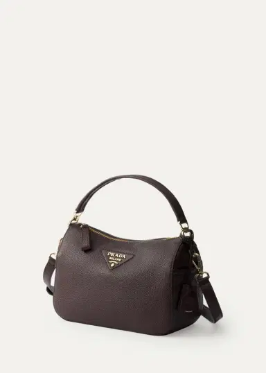 Prada Grain Leather Top-Handle Bag | Thumbnail 3 Prada Grain Leather Top-Handle Bag | Thumbnail 3