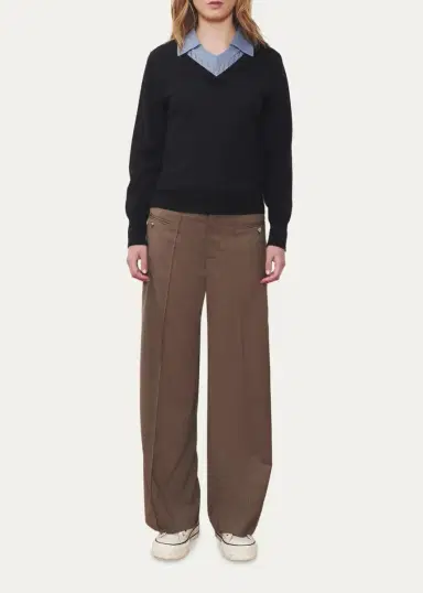 WE-AR4 The Dickie Layered Knit Sweater | Thumbnail 2 WE-AR4 The Dickie Layered Knit Sweater | Thumbnail 2