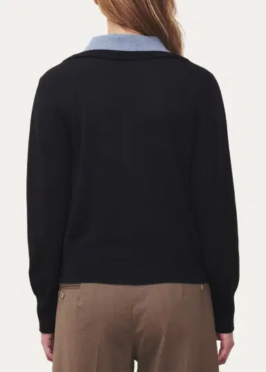 WE-AR4 The Dickie Layered Knit Sweater | Thumbnail 3 WE-AR4 The Dickie Layered Knit Sweater | Thumbnail 3