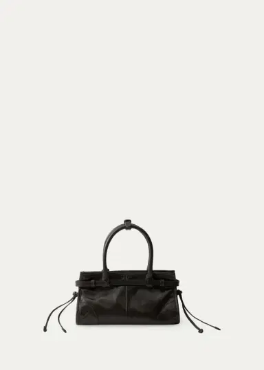 Prada Bonnie Mini Leather Top-Handle Bag | Thumbnail 3 Prada Bonnie Mini Leather Top-Handle Bag | Thumbnail 3