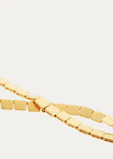 Ileana Makri 18K Yellow Gold Medium Tile Necklace | Thumbnail 3 Ileana Makri 18K Yellow Gold Medium Tile Necklace | Thumbnail 3