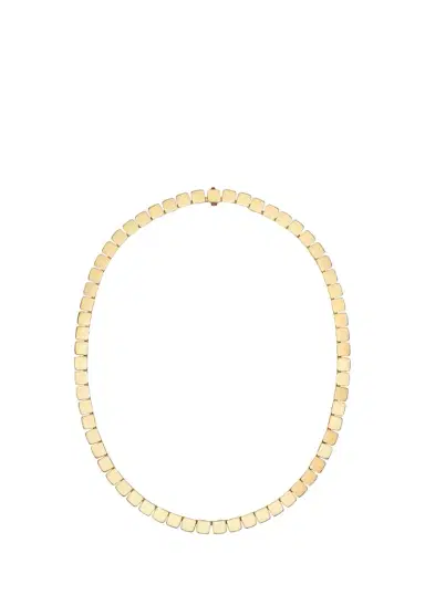 Ileana Makri 18K Yellow Gold Medium Tile Necklace | Thumbnail 1 Ileana Makri 18K Yellow Gold Medium Tile Necklace | Thumbnail 1