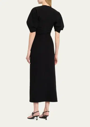 Proenza Schouler Clarissa Dress in Bi-Stretch Cotton Nylon | Thumbnail 3 Proenza Schouler Clarissa Dress in Bi-Stretch Cotton Nylon | Thumbnail 3