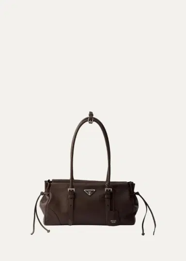 Prada Karin Medium Antiqued Leather Tote Bag | Thumbnail 5 Prada Karin Medium Antiqued Leather Tote Bag | Thumbnail 5