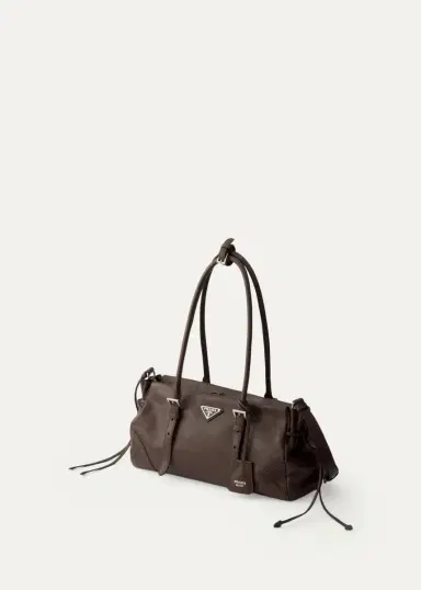 Prada Karin Medium Antiqued Leather Tote Bag | Thumbnail 7 Prada Karin Medium Antiqued Leather Tote Bag | Thumbnail 7