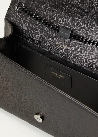 Saint Laurent Kate Medium YSL Crossbody Bag in Grained Leather | Thumbnail 4 Saint Laurent Kate Medium YSL Crossbody Bag in Grained Leather | Thumbnail 4
