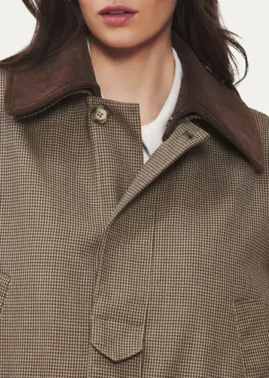 WE-AR4 The Oxford Houndstooth Bomber Jacket | Thumbnail 5 WE-AR4 The Oxford Houndstooth Bomber Jacket | Thumbnail 5