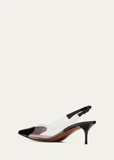 Alaïa Coeur Plexi Heart-Toe Slingback Pumps | Thumbnail 2 Alaïa Coeur Plexi Heart-Toe Slingback Pumps | Thumbnail 2