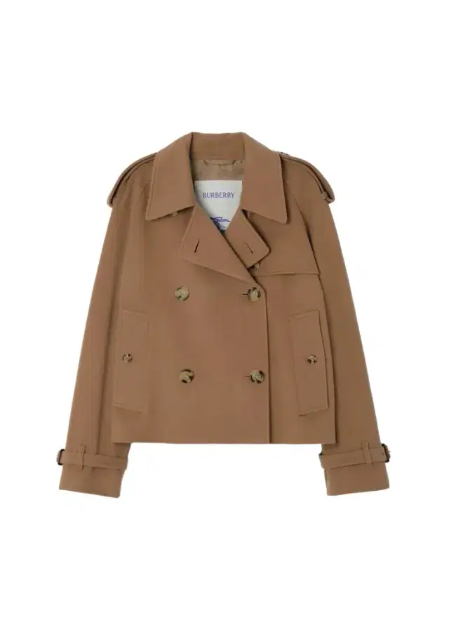 Mayfair Cropped Cashmere Trench Jacket Mayfair Cropped Cashmere Trench Jacket