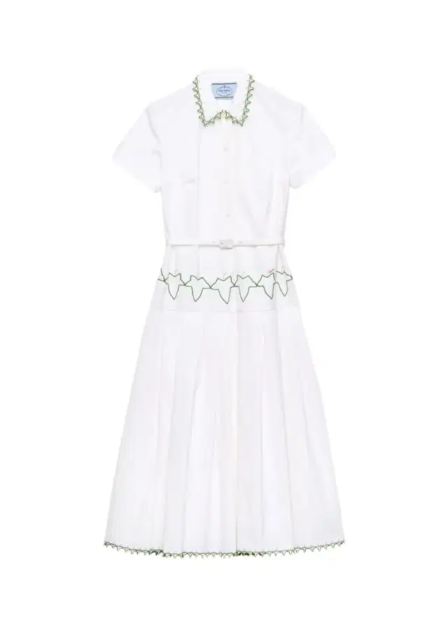Cotton Poplin A-Line Midi Dress Cotton Poplin A-Line Midi Dress