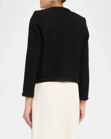 Fabiana Filippi Sequin Tweed Jacket | Thumbnail 3 Fabiana Filippi Sequin Tweed Jacket | Thumbnail 3