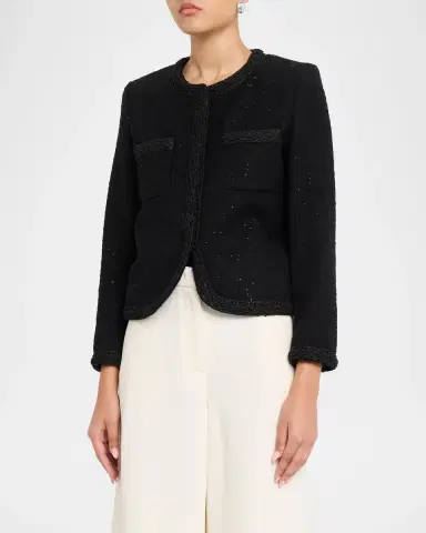 Fabiana Filippi Sequin Tweed Jacket | Thumbnail 4 Fabiana Filippi Sequin Tweed Jacket | Thumbnail 4