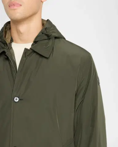 Moncler Men's Evrine Short Hooded Down Parka | Thumbnail 5 Moncler Men's Evrine Short Hooded Down Parka | Thumbnail 5
