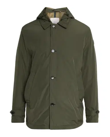 Moncler Men's Evrine Short Hooded Down Parka | Thumbnail 1 Moncler Men's Evrine Short Hooded Down Parka | Thumbnail 1