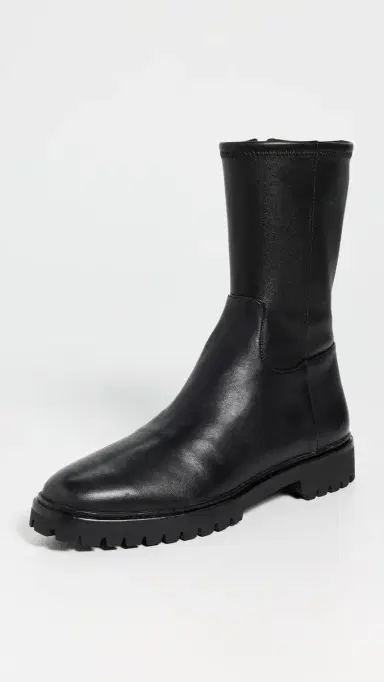 Loeffler Randall Danny 3mm Tall Ankle Lug Sole Boots Black | Thumbnail 2 Loeffler Randall Danny 3mm Tall Ankle Lug Sole Boots Black | Thumbnail 2