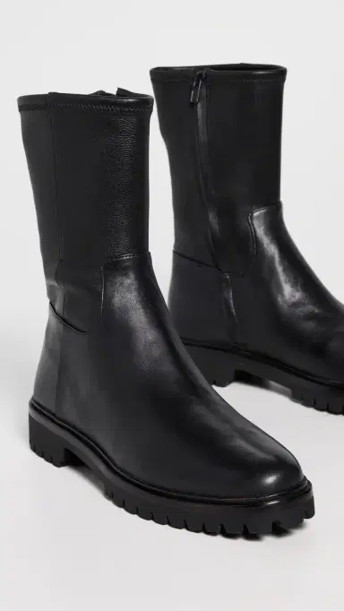 Loeffler Randall Danny 3mm Tall Ankle Lug Sole Boots Black | Thumbnail 5 Loeffler Randall Danny 3mm Tall Ankle Lug Sole Boots Black | Thumbnail 5