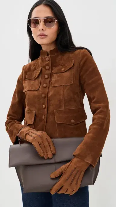 Polo Ralph Lauren Hand Stitched Gloves Tan | Thumbnail 3 Polo Ralph Lauren Hand Stitched Gloves Tan | Thumbnail 3