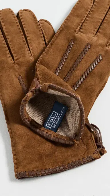 Polo Ralph Lauren Hand Stitched Gloves Tan | Thumbnail 4 Polo Ralph Lauren Hand Stitched Gloves Tan | Thumbnail 4